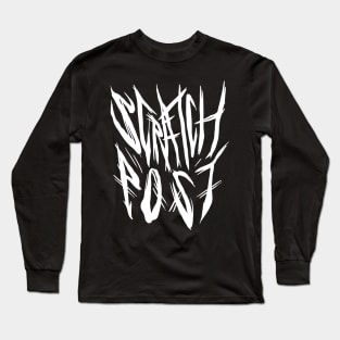 scratch post Long Sleeve T-Shirt